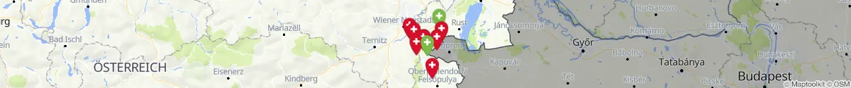 Map view for Pharmacies emergency services nearby Marz (Mattersburg, Burgenland)